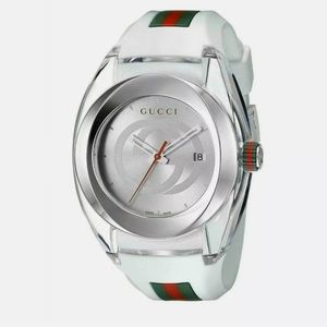 Gucci SYNC XXL 42MM Men's White Watch YA137102. (New, 100% Original !)